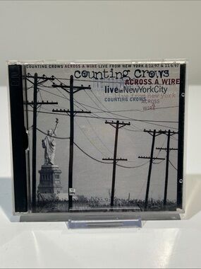 🤯5 for $20🤯 Counting Crows “Across A Wire: Live In New York City” CD [Pop Rock]
